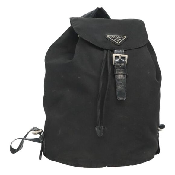 Prada Re-Nylon Black Nylon Backpack Bag (Pre-Owned) - Picture 1 of 16